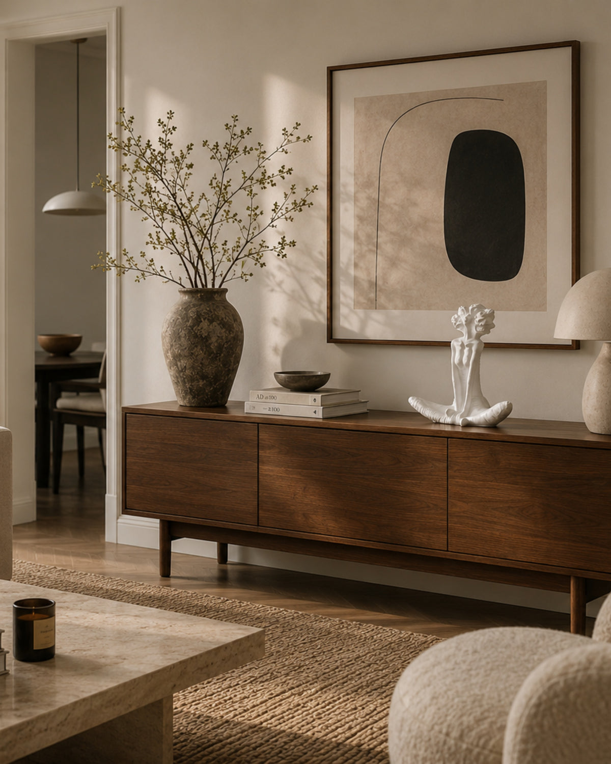 Serene Sculptural Figure
