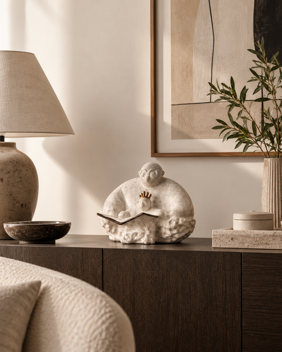Reading Family Sculptural Object