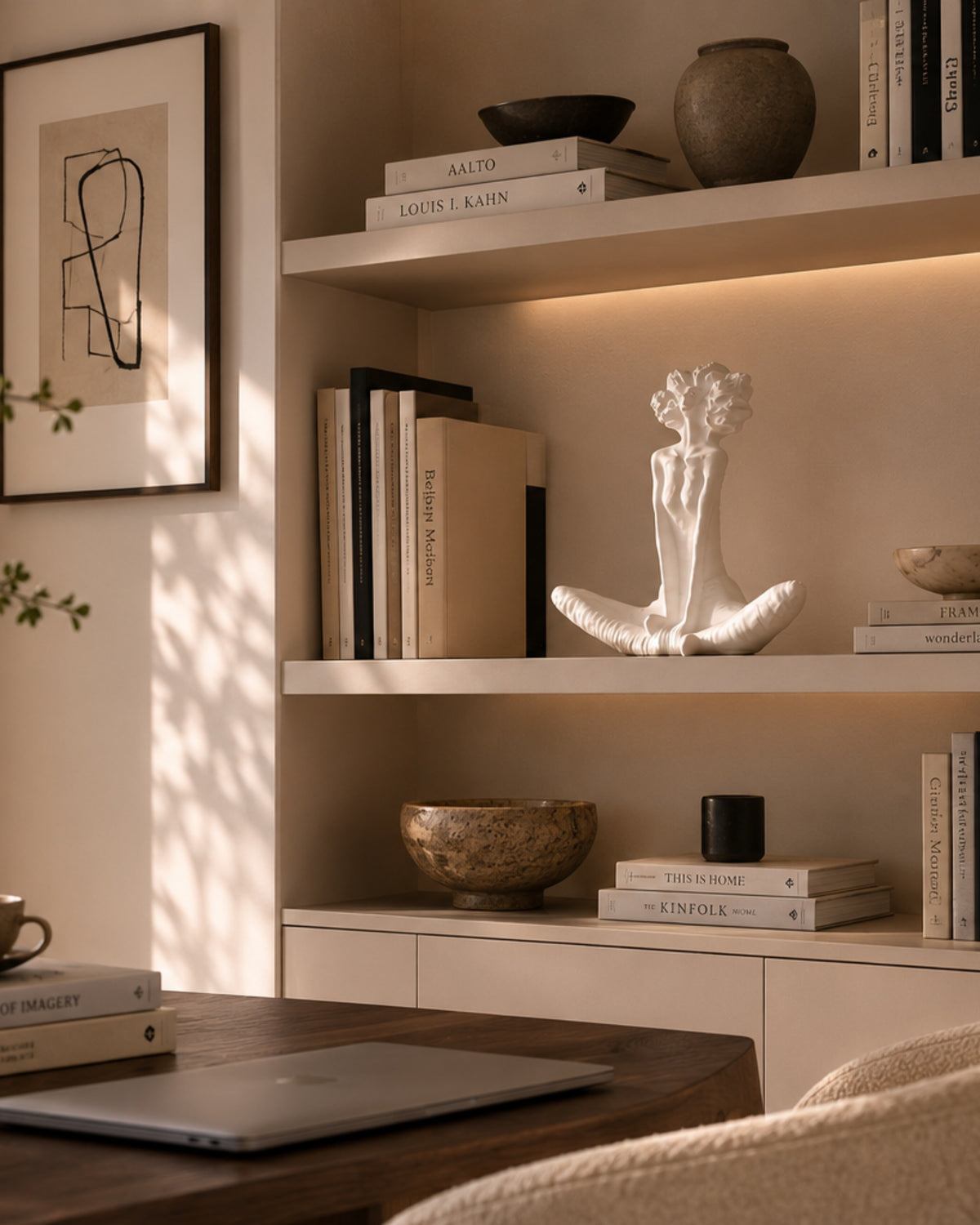 Serene Sculptural Figure