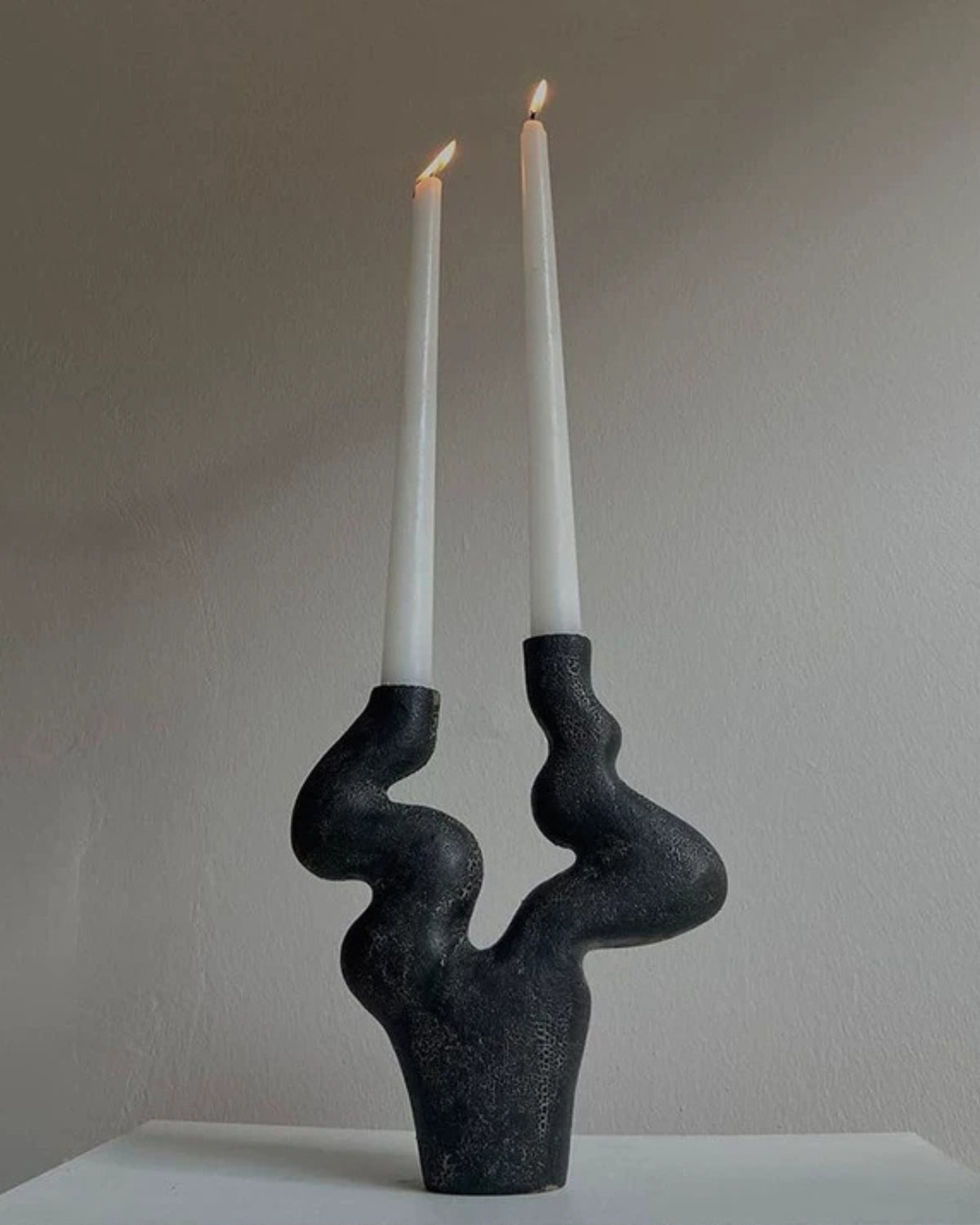 Sculptural Twisted Candle Holder