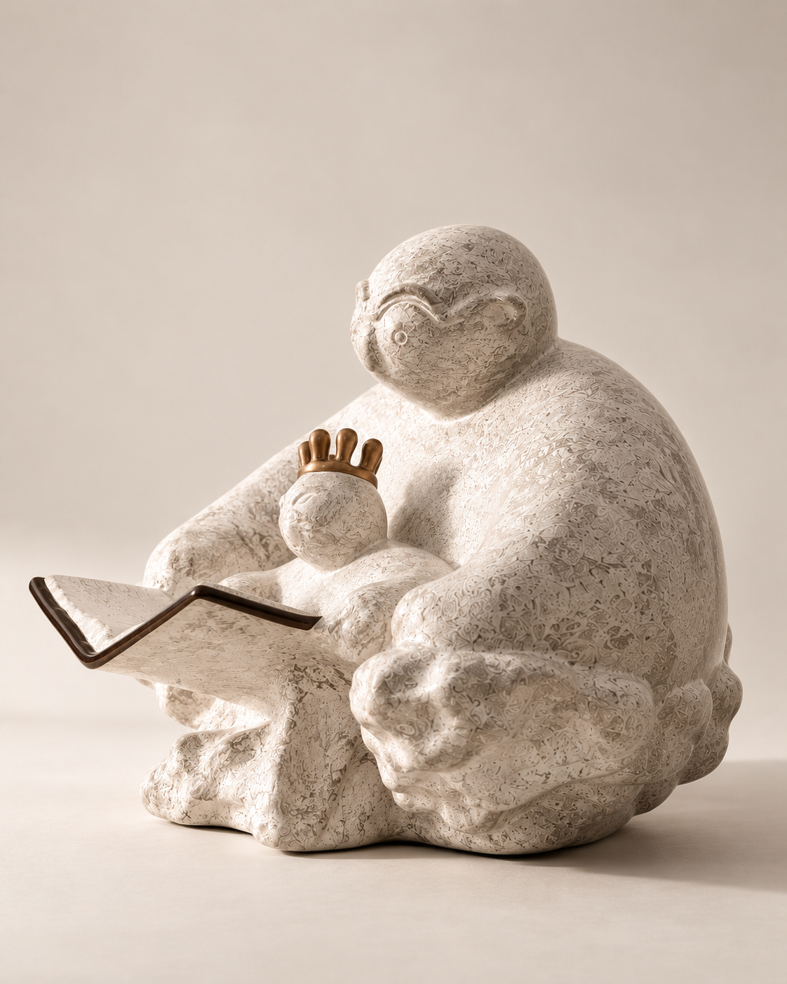 Reading Family Sculptural Object