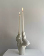 Sculptural Twisted Candle Holder