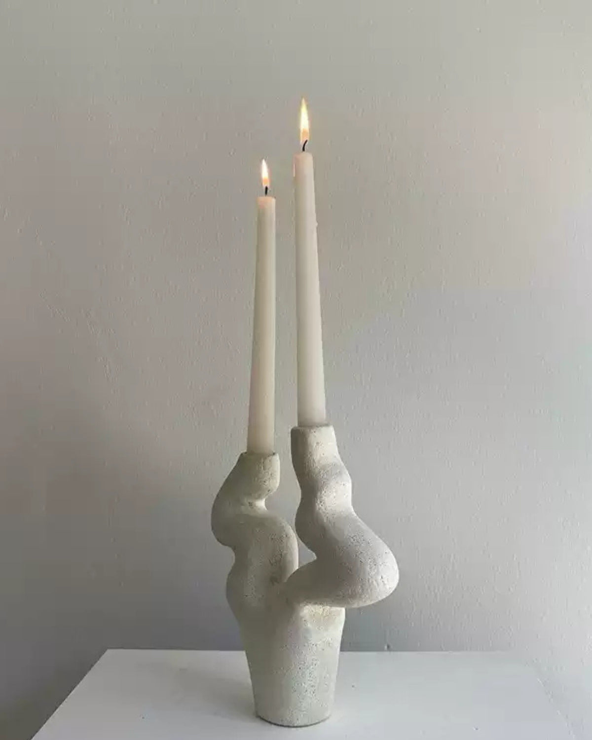 Sculptural Twisted Candle Holder
